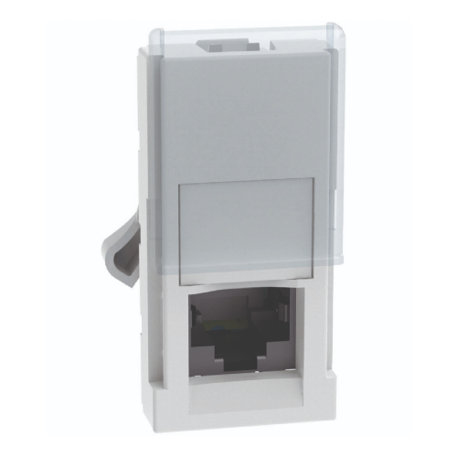Conector Rj45 Cat 5e Blanco 1m Quinziño Go Bticino